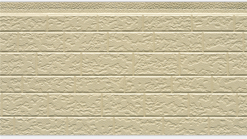   AC2 - 001 대형 벽돌 패턴 샌드위치 패널 