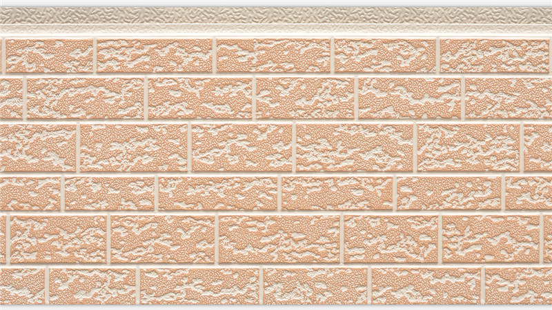   AE2-004 대형 벽돌 패턴 샌드위치 패널 