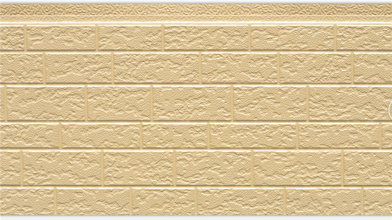   AF2 - 001 대형 벽돌 패턴 샌드위치 패널 