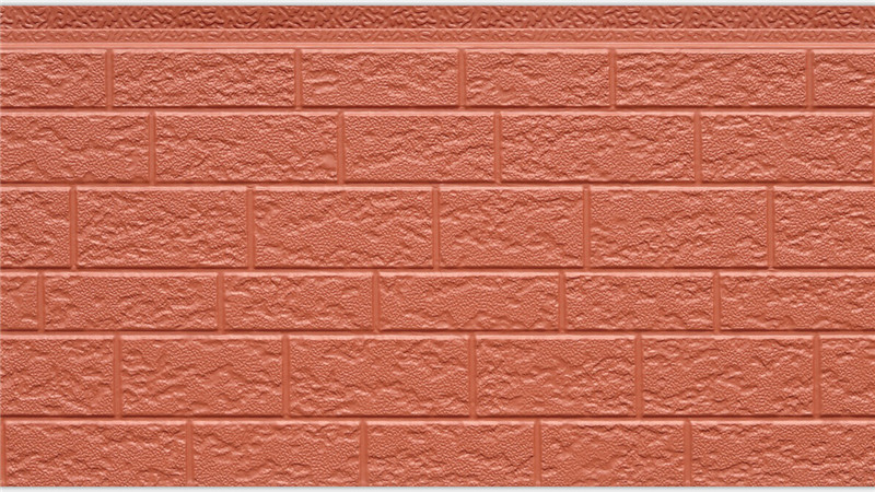   AU2 - 001 대형 벽돌 패턴 샌드위치 패널 